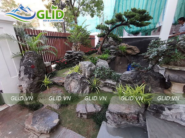 Thiết Kế Thi Công Hồ Cá Koi Vinhome Ocean Park Gia Lâm